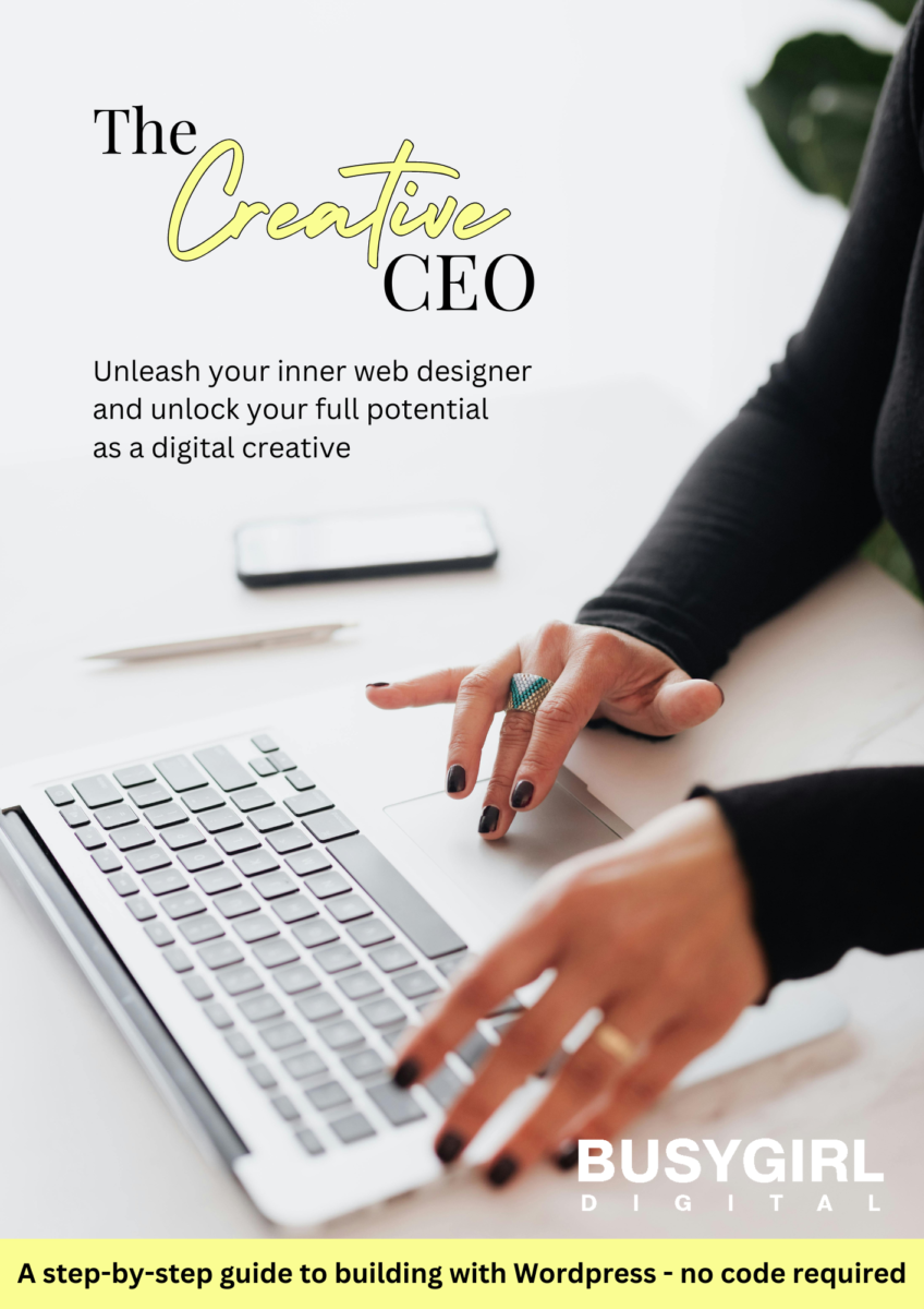 The Creative CEO coming soon